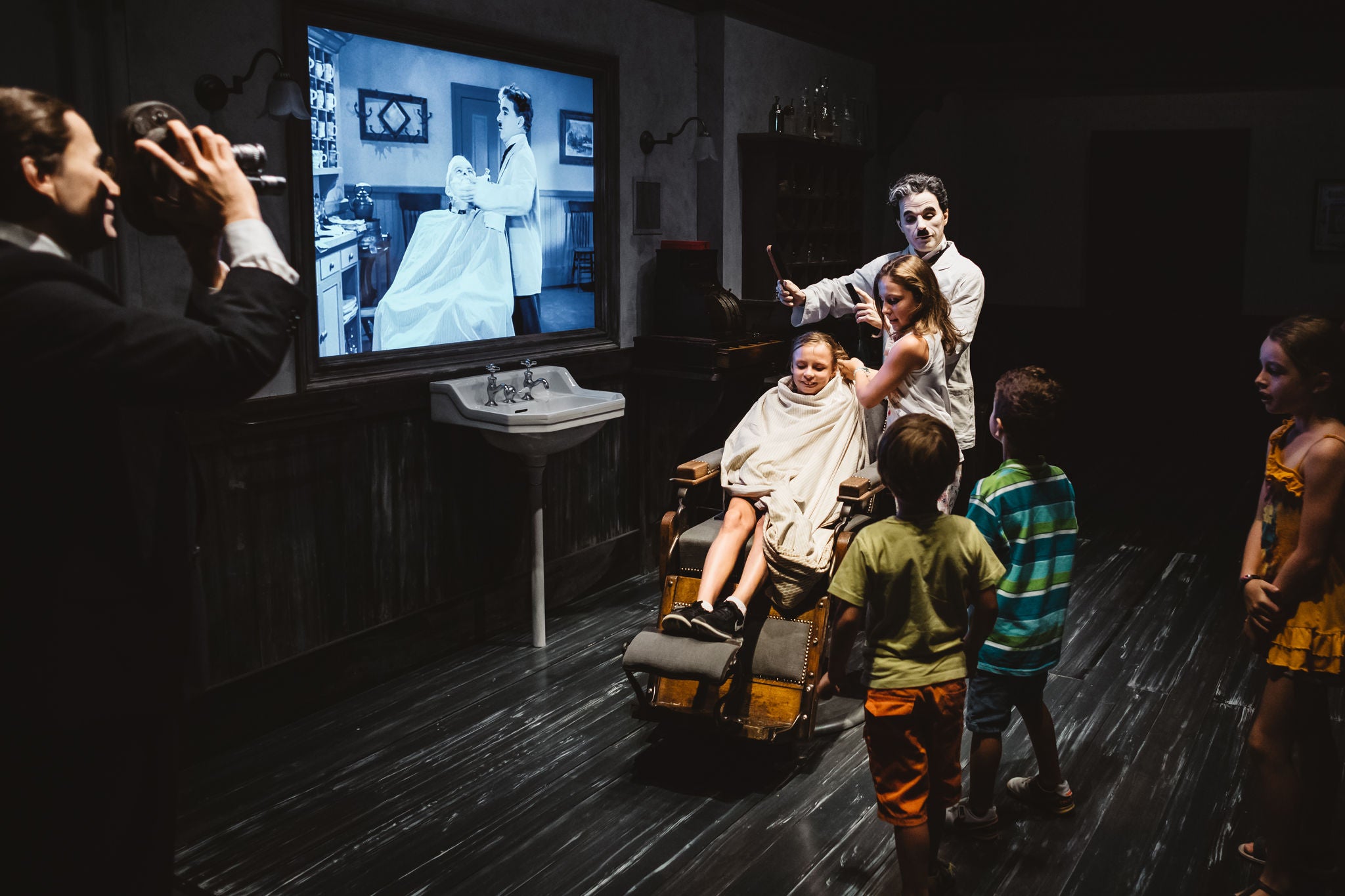 The Studio - The Barbershop - The Great Dictator